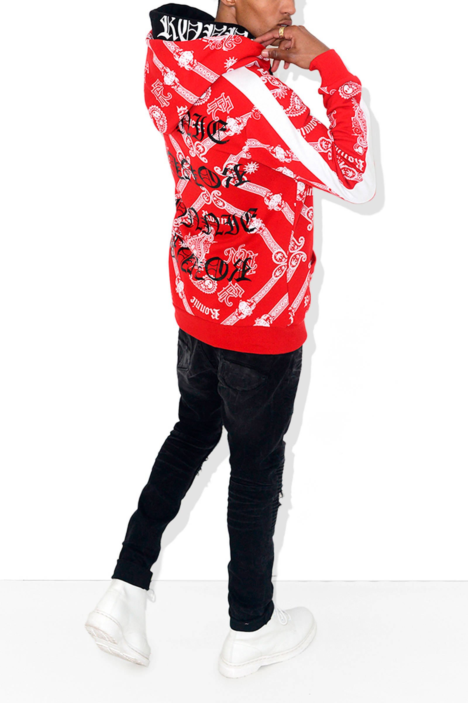 CoolCat Ronnie Flex hoodie met print rood | wehkamp CoolCat Ronnie Flex hoodie met print rood | wehkamp