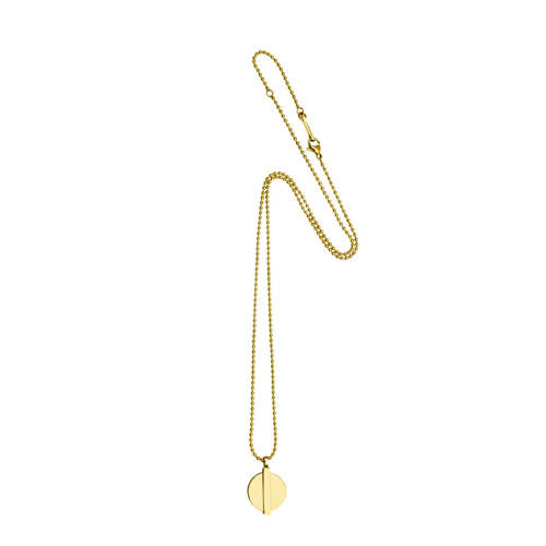 Bandhu Ketting Minimal Coin 14K Gold Plated bandhu kopen in de aanbieding
