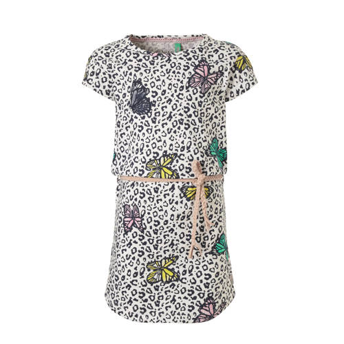 Quapi Jurk Saar Met Allover Print Donkerblauw quapi kopen in de aanbieding Quapi Jurk Saar Met Allover Print Donkerblauw quapi kopen in de aanbieding