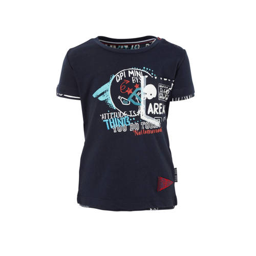 Quapi Baby T Shirt Met Print Richard Donkerblauw quapi kopen in de aanbieding Quapi Baby T Shirt Met Print Richard Donkerblauw quapi kopen in de aanbieding