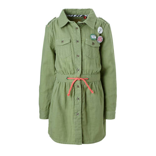 Quapi Blousejurk Sanna Groen quapi kopen in de aanbieding