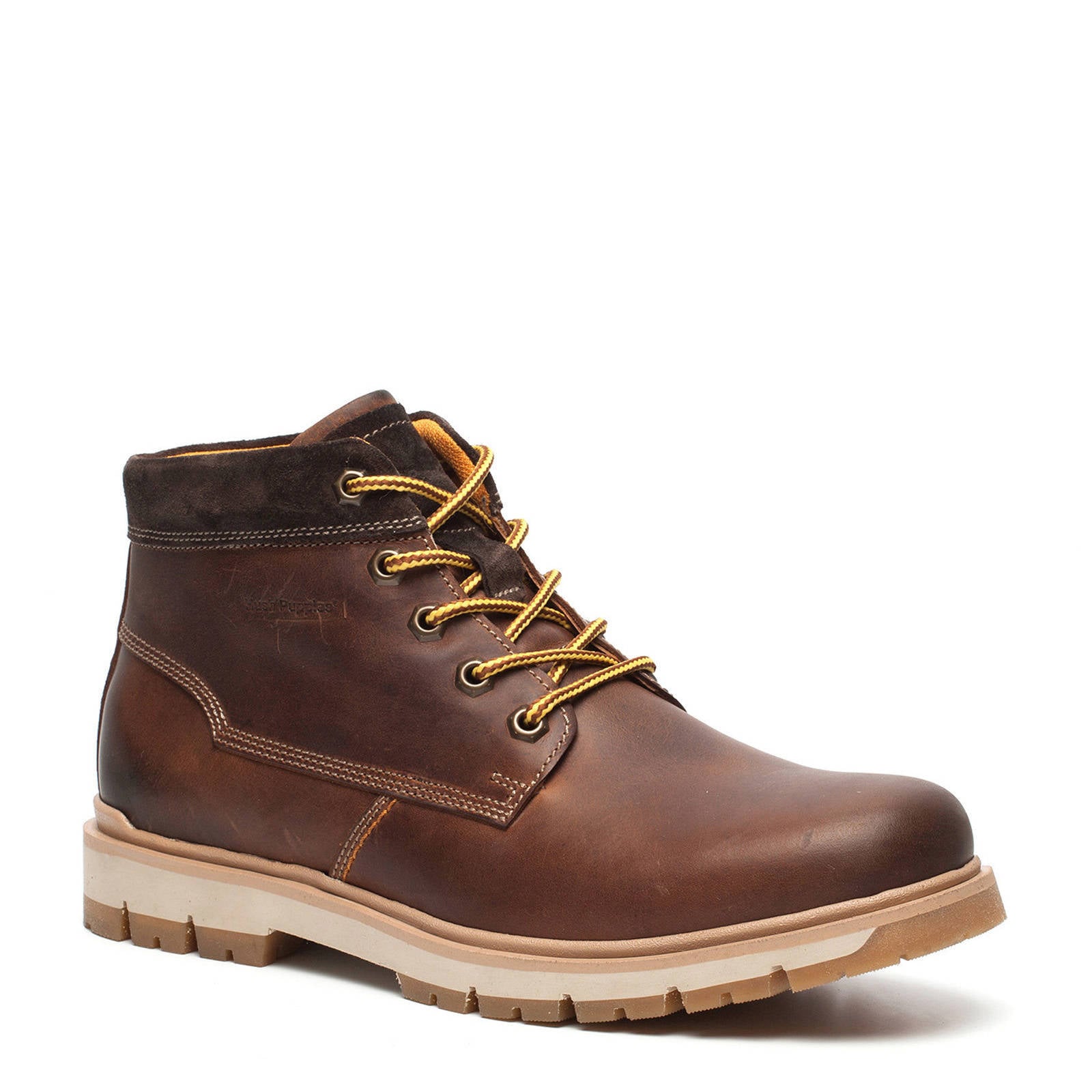 Hush Puppies leren heren veterschoenen online bestellen | Scapino