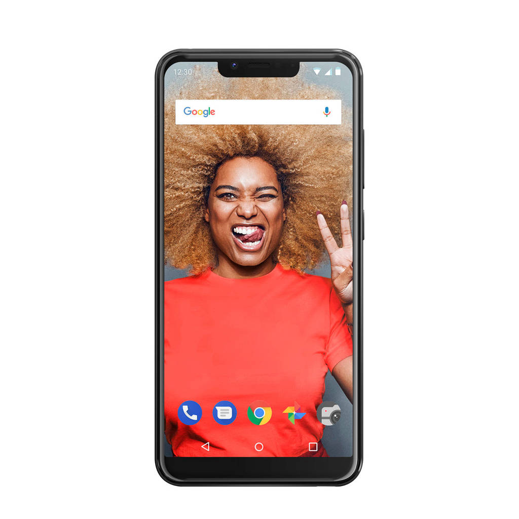 Wiko View 2 Plus, Antraciet