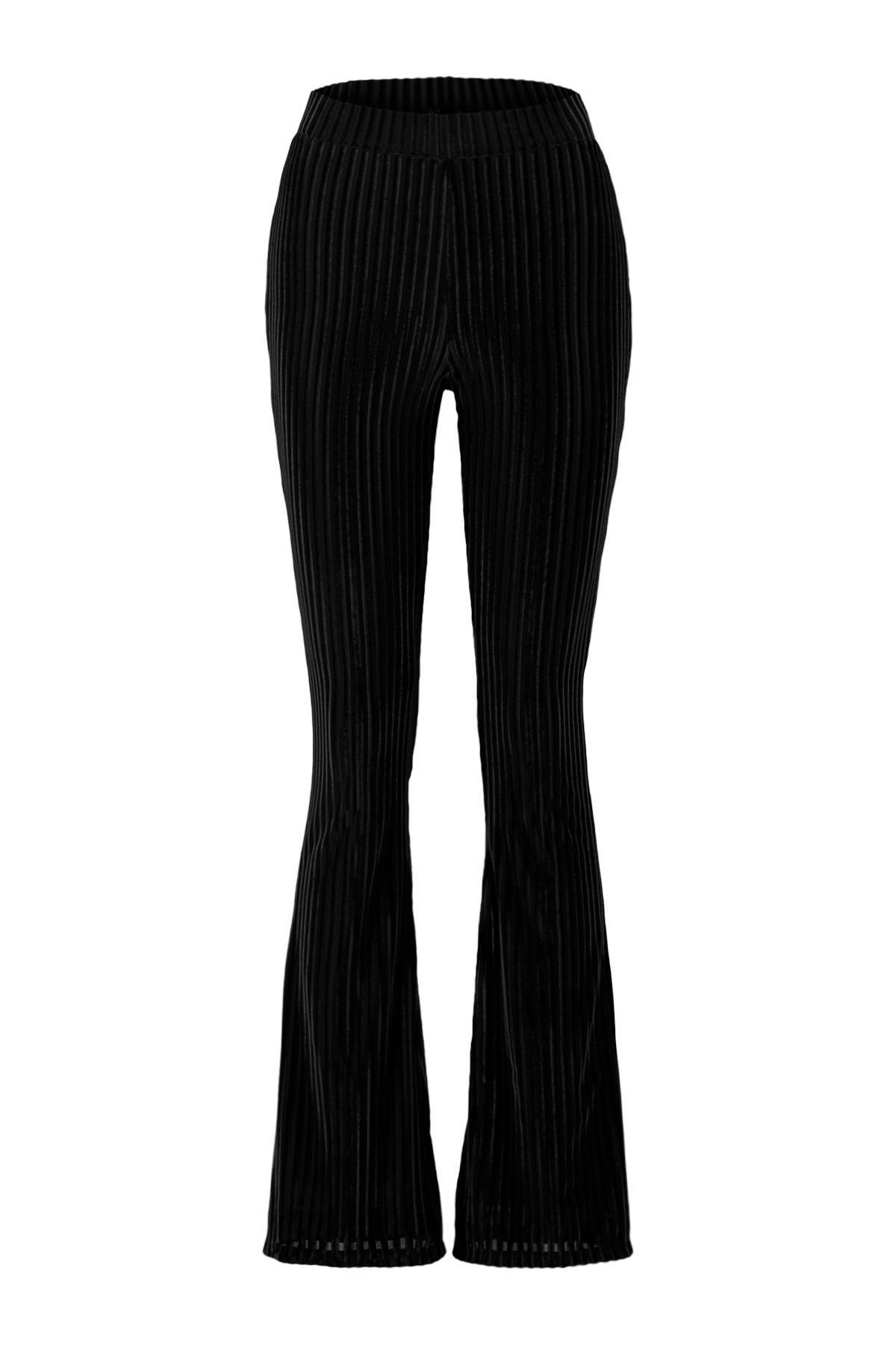 CoolCat fluwelen flared broek | wehkamp