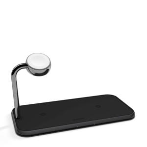 Qi dual wireless charger + watch lader
