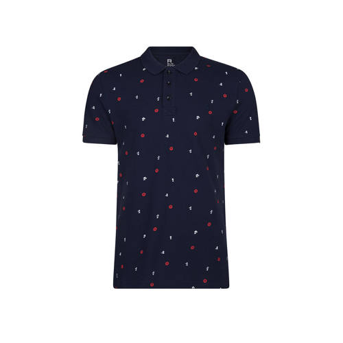 We Fashion Slim Fit Polo Met Print Marine we fashion kopen in de aanbieding We Fashion Slim Fit Polo Met Print Marine we fashion kopen in de aanbieding