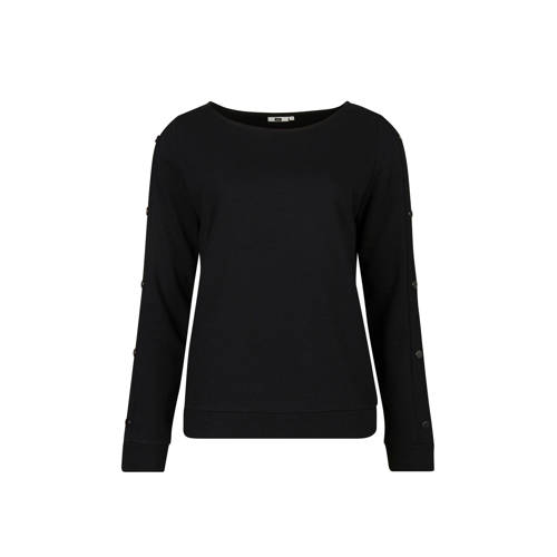 We Fashion Sweater Met Knoopdetails Op De Mouwen we fashion kopen in de aanbieding