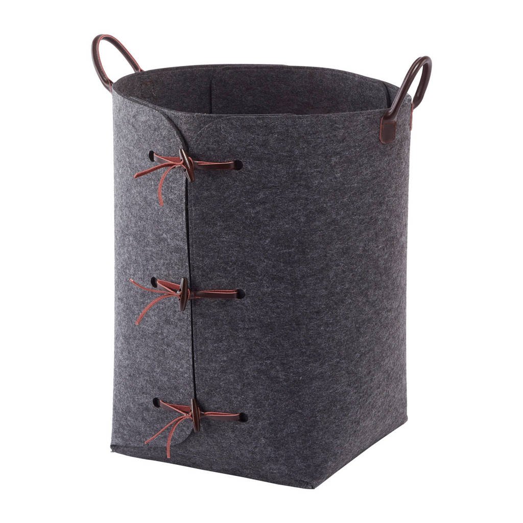 Aquanova wasmand Resa (75 liter) Donkergrijs