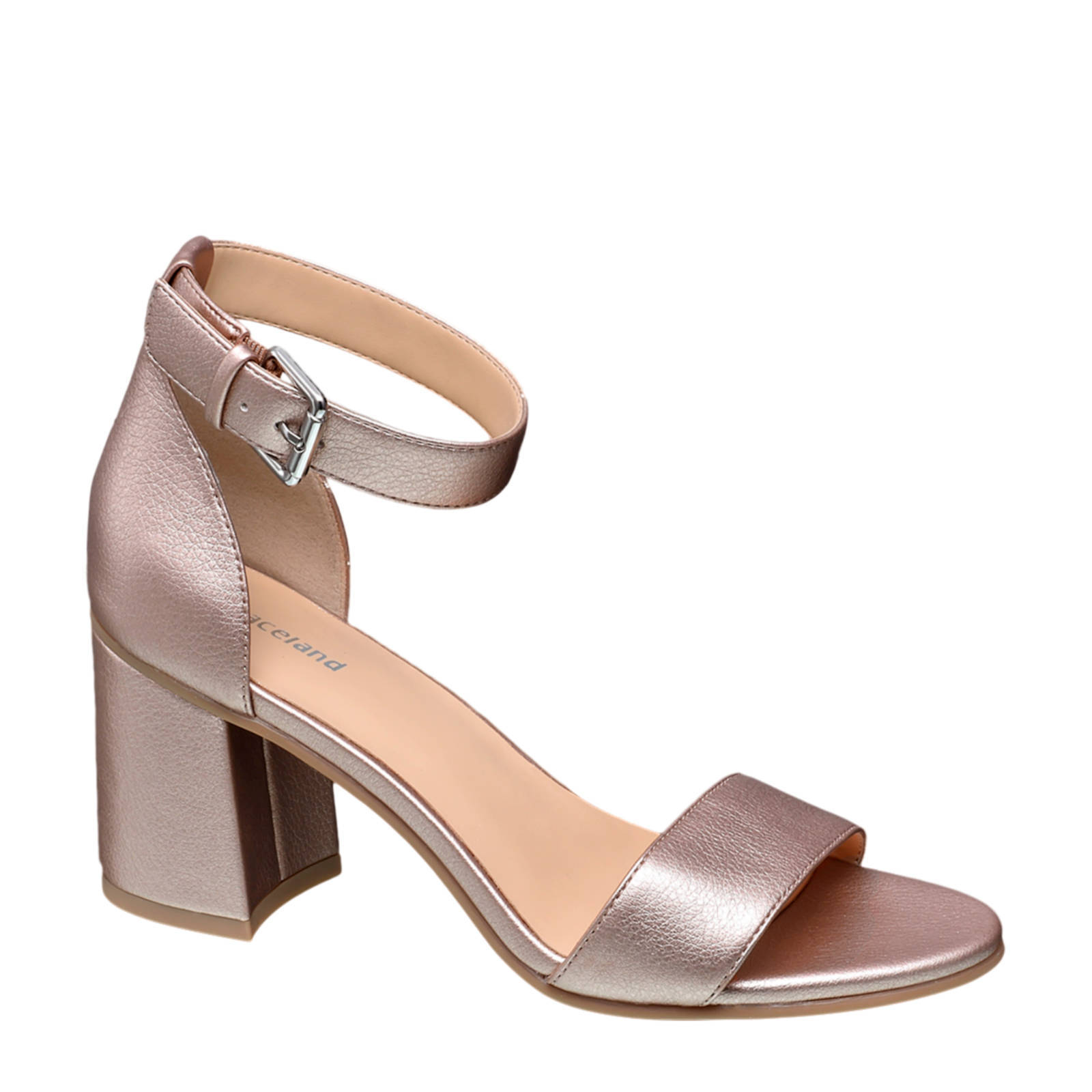 vanHaren Graceland sandalettes roségoud | wehkamp