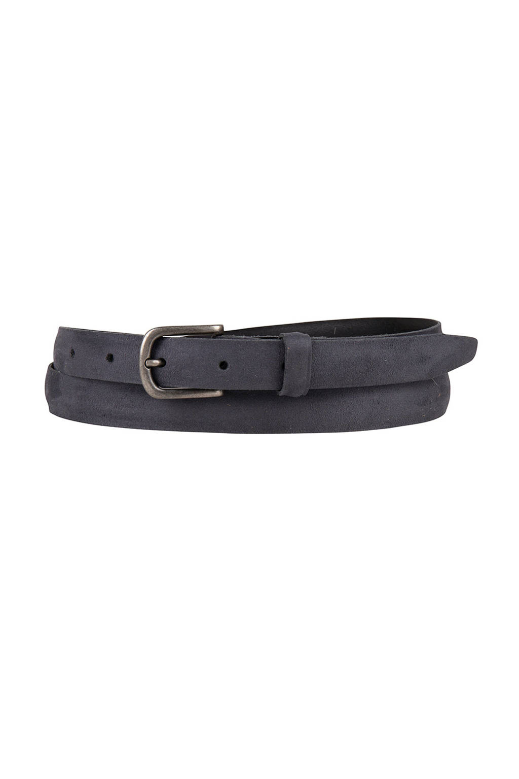 Cowboysbag Cowboysbelt leren riem 202002 antraciet, Antraciet
