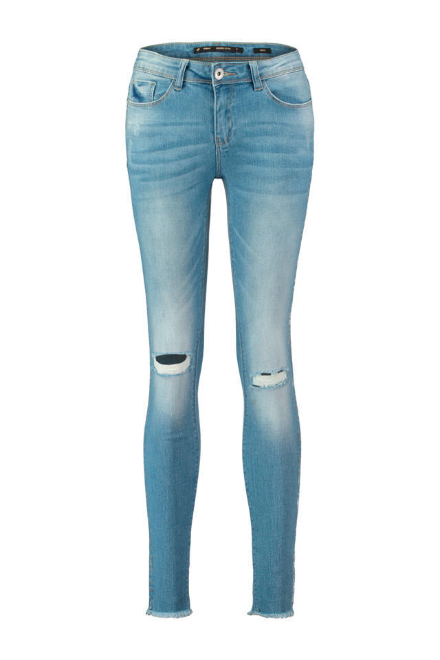 Niet essentieel entiteit effectief CoolCat skinny jeans met slijtage details | wehkamp