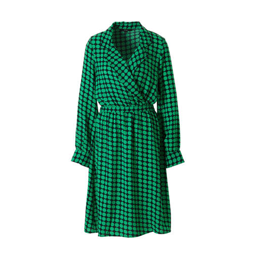 Vero Moda Gestipte Jurk Met Overslag vero moda kopen in de aanbieding