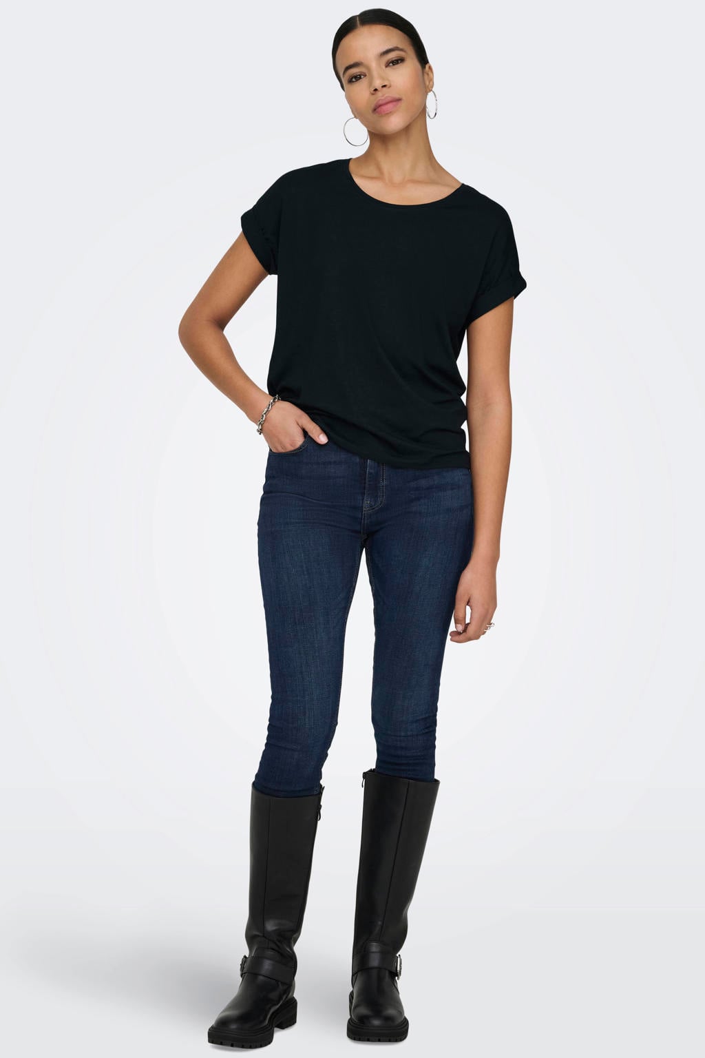 ONLY top ONLMOSTER zwart