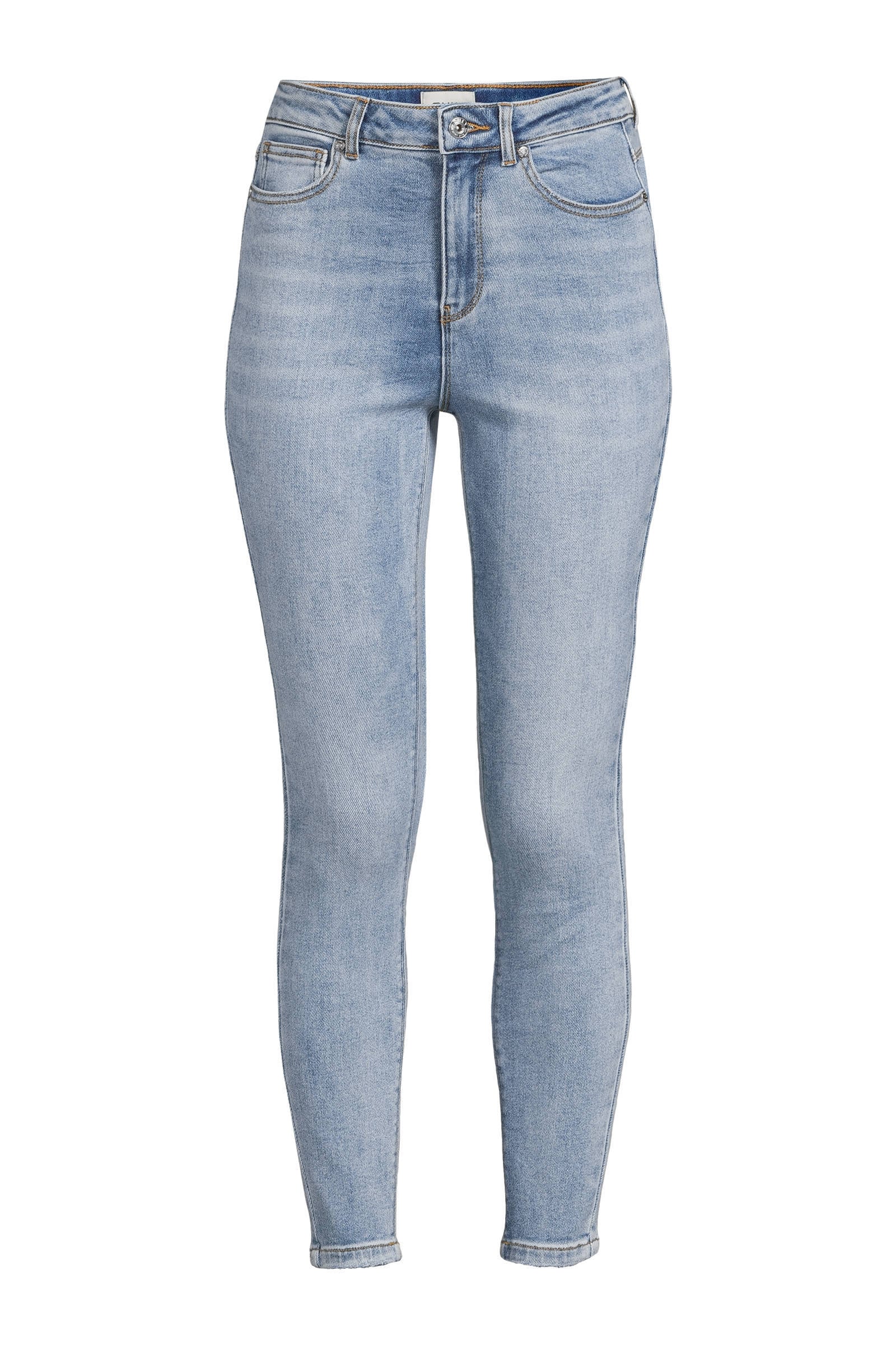 ONLY high waist skinny jeans ONLMILA light blue denim | wehkamp