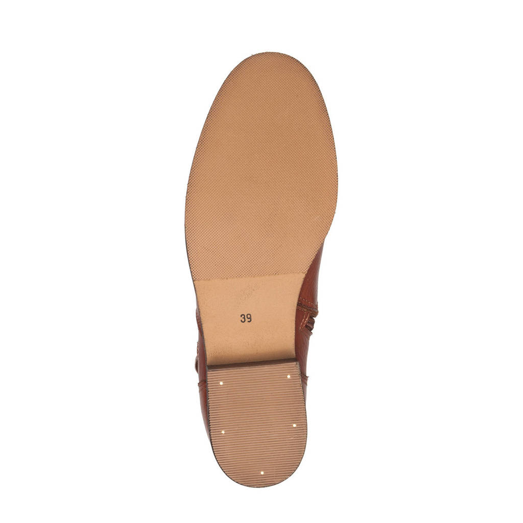 Enkellaarzen Twoday Scapino Leren Cognac Scapino Twoday TZwIxZ