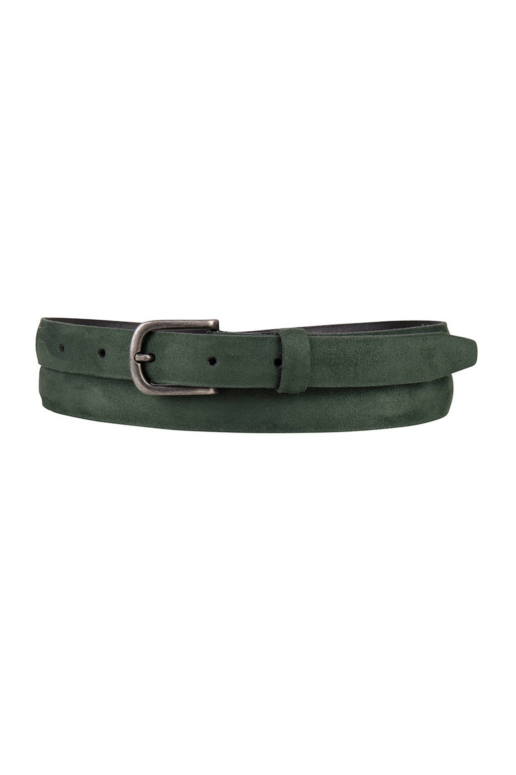 Cowboysbag Cowboysbelt leren riem 202002, Groen