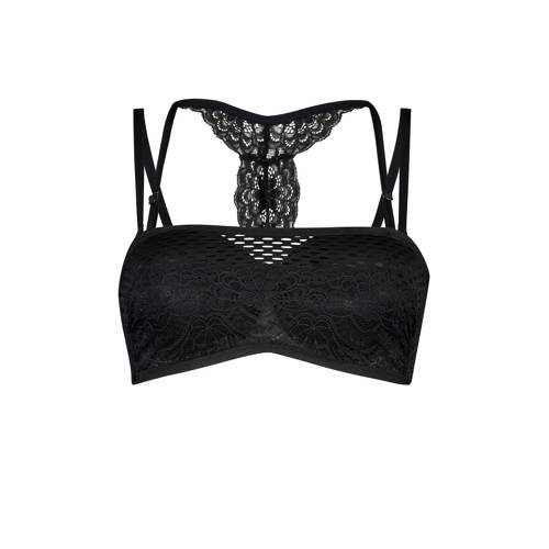Hunkemoller Voorgevormde Strapless Beugelbh Jordin Zwart hunkemoller kopen in de aanbieding