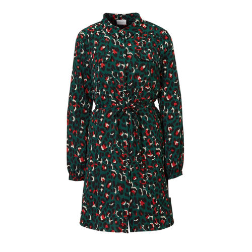 Vila Blousejurk Met Panter Print vila kopen in de aanbieding