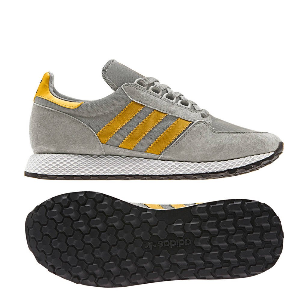 Sneakers Originals Adidas Forest geel Grove Nubuck Wit wgwIxaqd