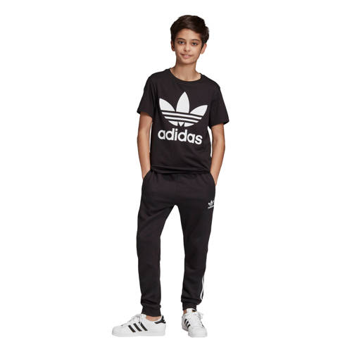 adidas Originals unisex Adicolor T-shirt zwart/wit