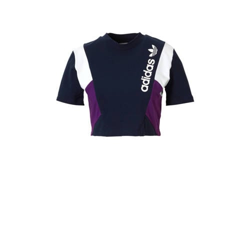Adidas Originals Cropped T Shirt Donkerblauw adidas kopen in de aanbieding Adidas Originals Cropped T Shirt Donkerblauw adidas kopen in de aanbieding