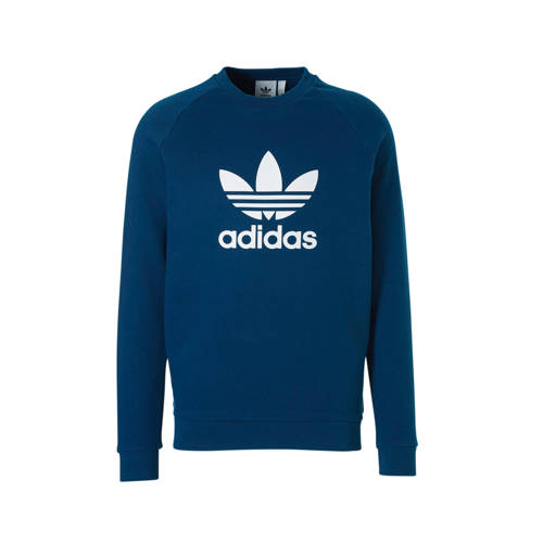 Adidas Originals Sweater Blauw adidas kopen in de aanbieding