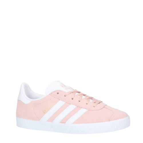 Adidas Originals Gazelle J Suede Sneakers Lichtrozewit adidas kopen in de aanbieding Adidas Originals Gazelle J Suede Sneakers Lichtrozewit adidas kopen in de aanbieding