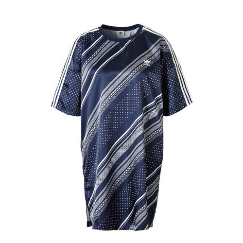 Adidas Originals Jurk Donkerblauw adidas kopen in de aanbieding