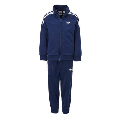 Adidas Originals Trainingspak Donkerblauw adidas kopen in de aanbieding Adidas Originals Trainingspak Donkerblauw adidas kopen in de aanbieding