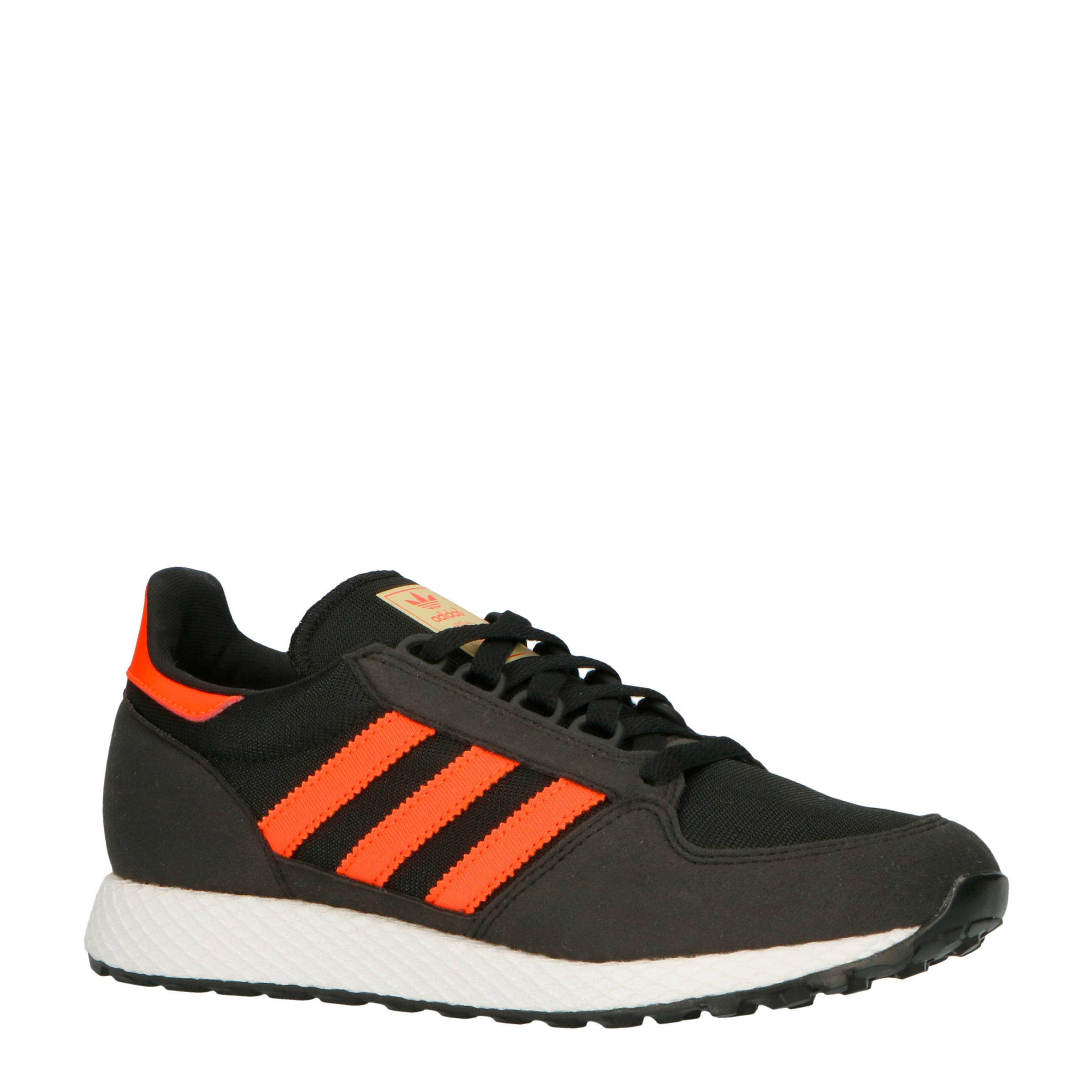 Forest Grove W suède sneakers zwart/rood Forest Grove W suède sneakers zwart/rood
