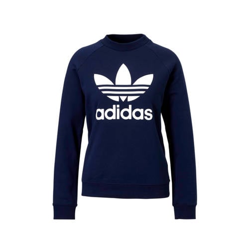 Adidas Originals Sweater Donkerblauw adidas kopen in de aanbieding