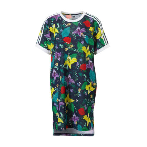 Adidas Originals Jurk Bloemenprint adidas kopen in de aanbieding