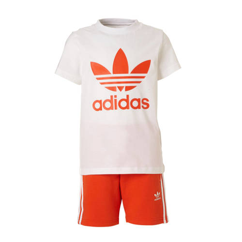 Adidas Originals Shirt Short Roodwit adidas kopen in de aanbieding Adidas Originals Shirt Short Roodwit adidas kopen in de aanbieding