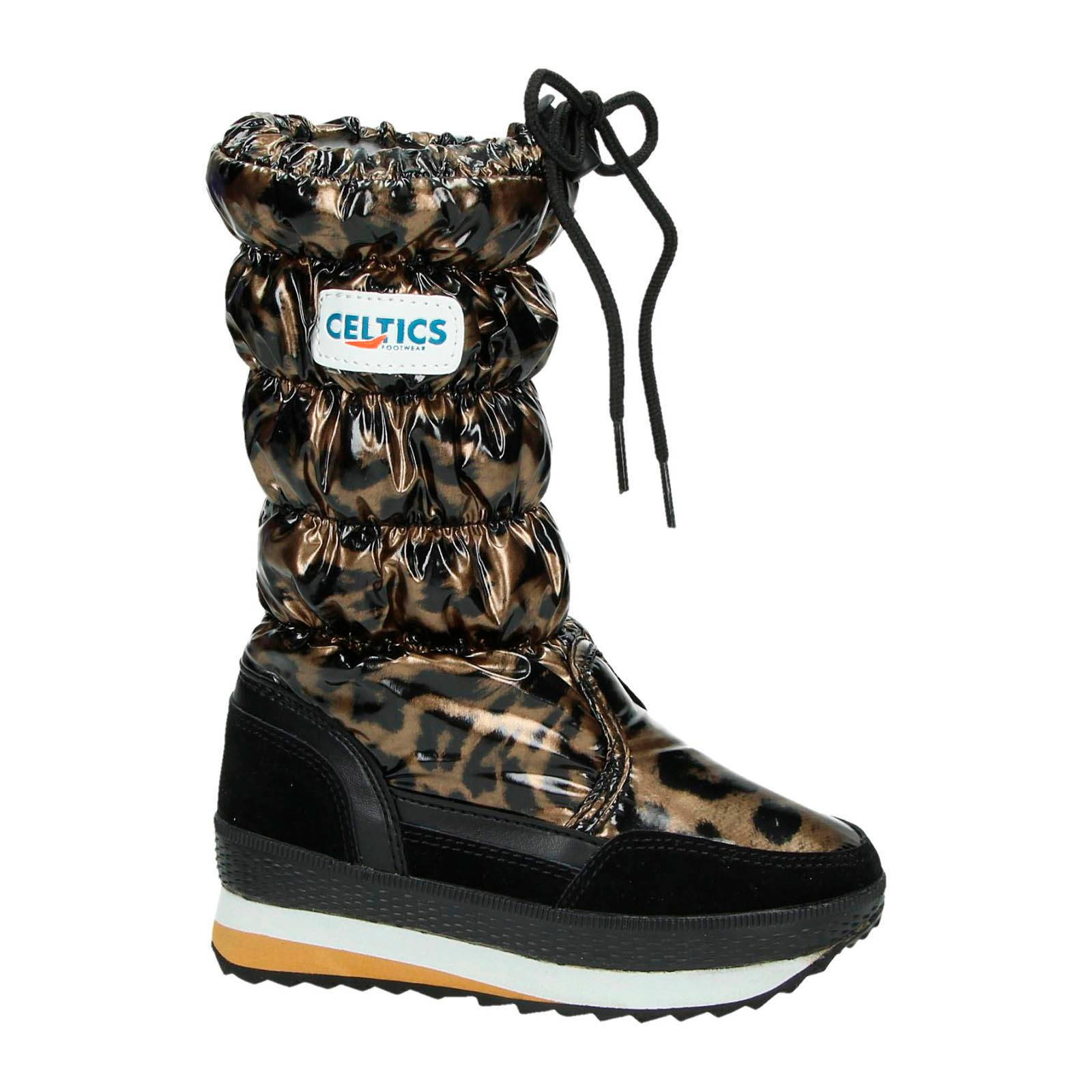 Celtics gevoerde snowboots met panterprint | wehkamp