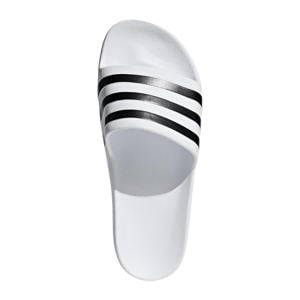 Adilette Aqua badslippers wit/zwart