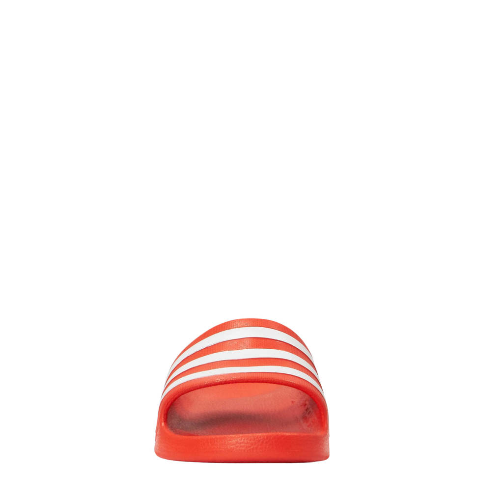 Rood Badslippers Aqua Performance Adilette Adidas 7IzqfOqB