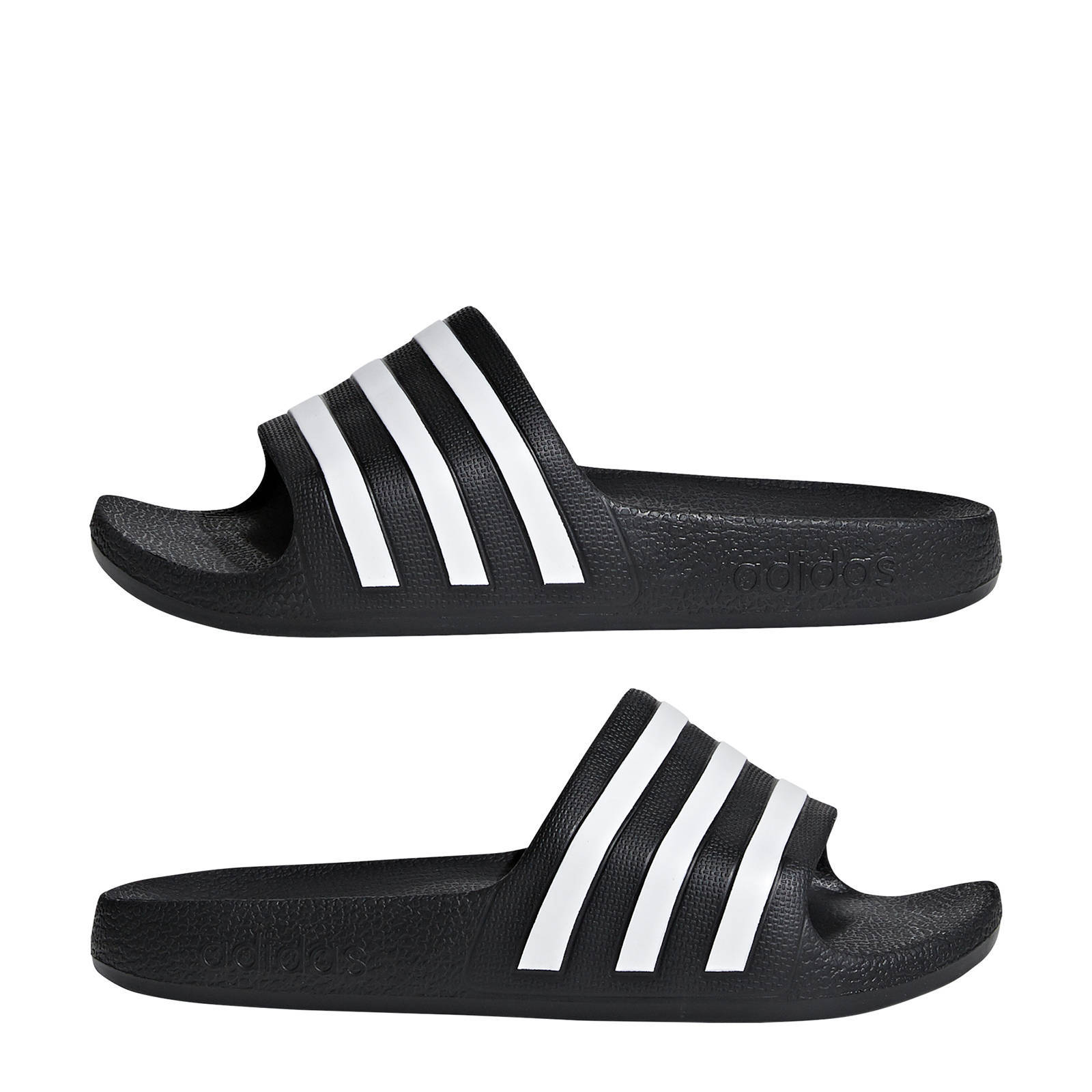 adidas Performance Adilette Aqua badslippers zwart | wehkamp