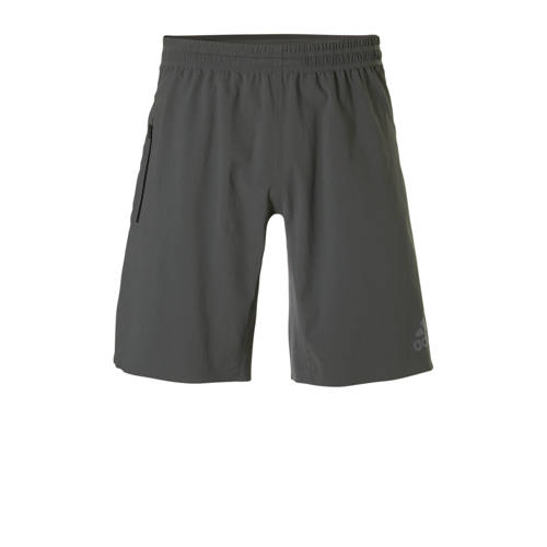 Adidas Performance Sportshort Antraciet adidas kopen in de aanbieding
