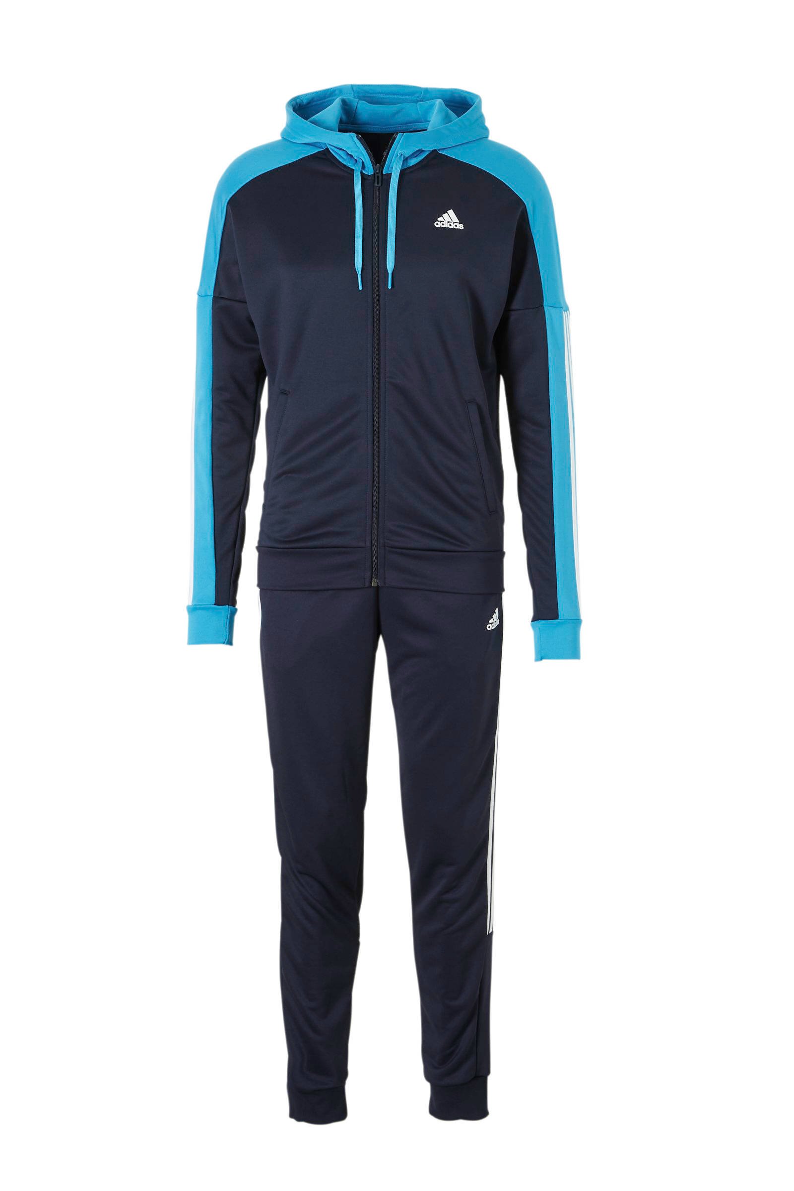 trainingspak blauw/wit trainingspak blauw/wit