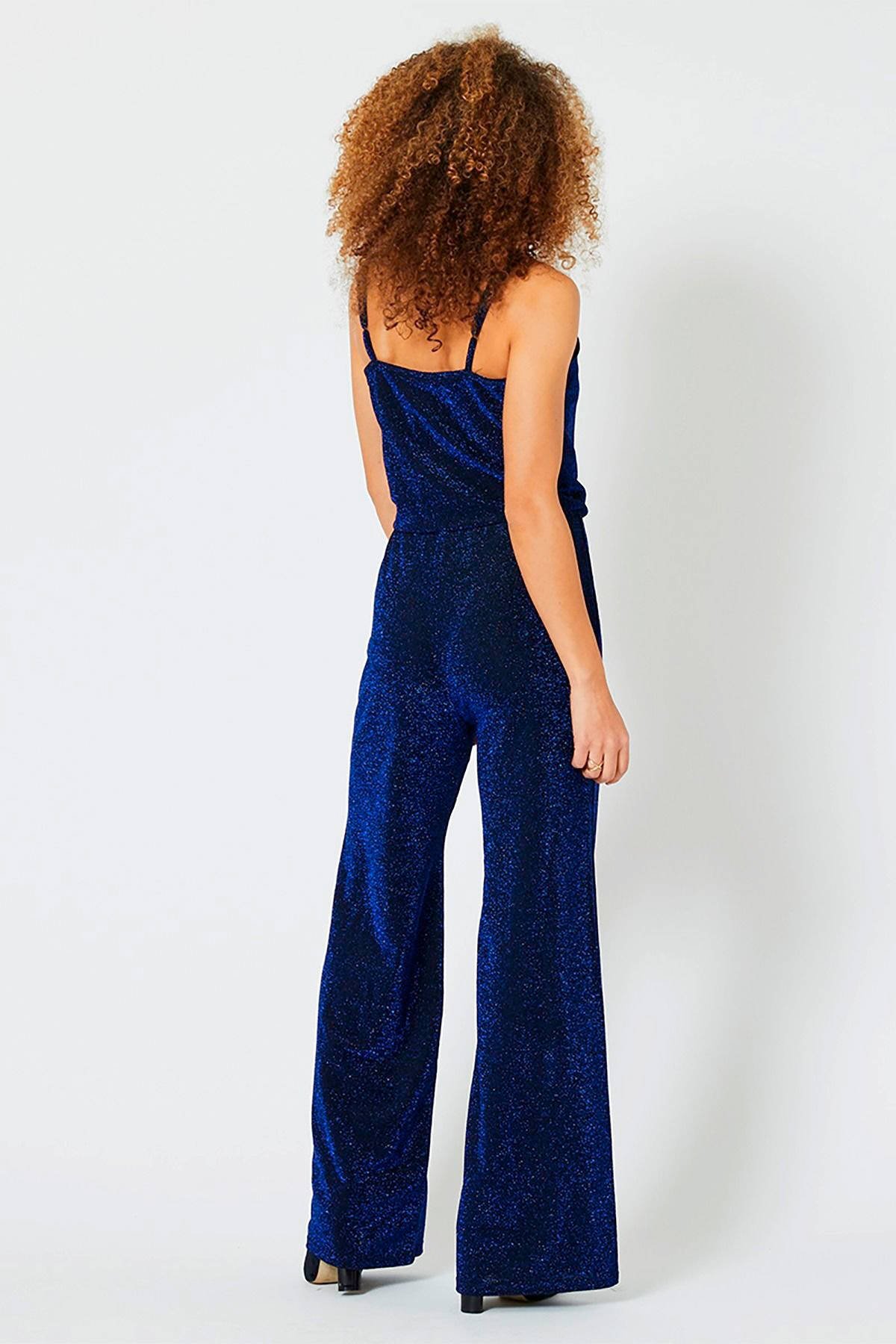 glitter jumpsuit lang