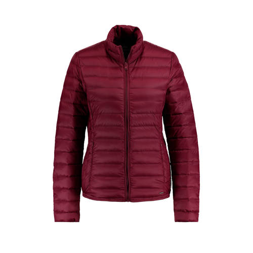 America Today Gewatteerde Jas Jacky Rood america today kopen in de aanbieding