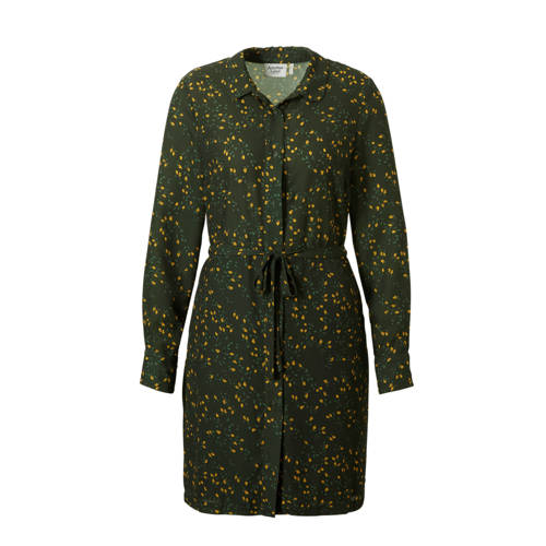 Anotherlabel Another Label Jurk Met All Over Print Groen anotherlabel kopen in de aanbieding
