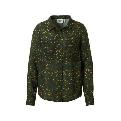 Anotherlabel Another Label Blouse Met Bloemenprint Groen anotherlabel kopen in de aanbieding