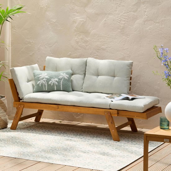 houten tuin loungebanken
