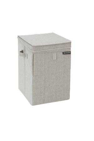 Wasmand - Stapelbaar - 35 l - Grey (35 liter)