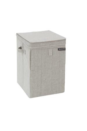 Wasmand - Stapelbaar - 35 l - Grey (35 liter)