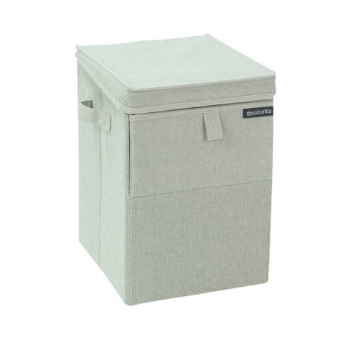 Brabantia Stapelbare Wasbox 35 Liter Grijsgroen brabantia kopen in de aanbieding