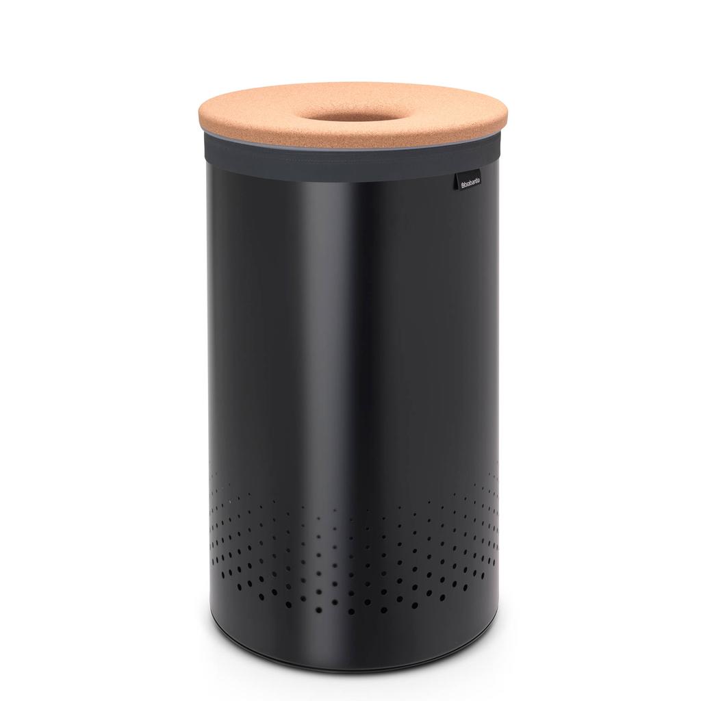 Brabantia Brabantia Wasbox, 60 liter, kurken deksel - Matt Black (60 liter)