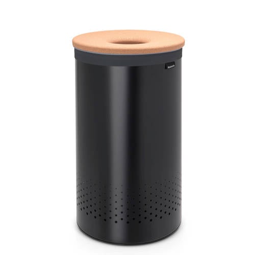 Brabantia wasmand met kurken deksel (60 liter) afbeelding