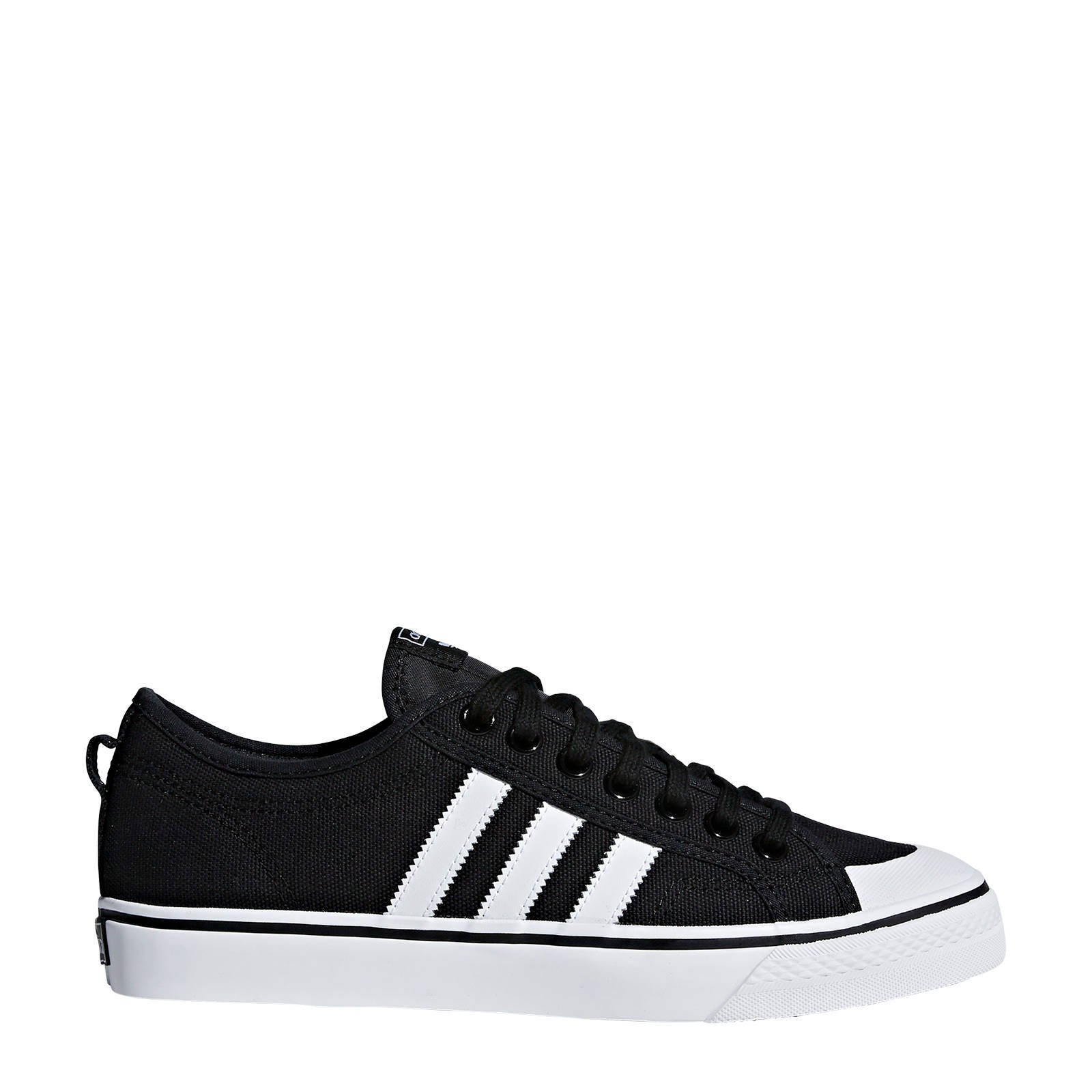 adidas sneakers zwart wit